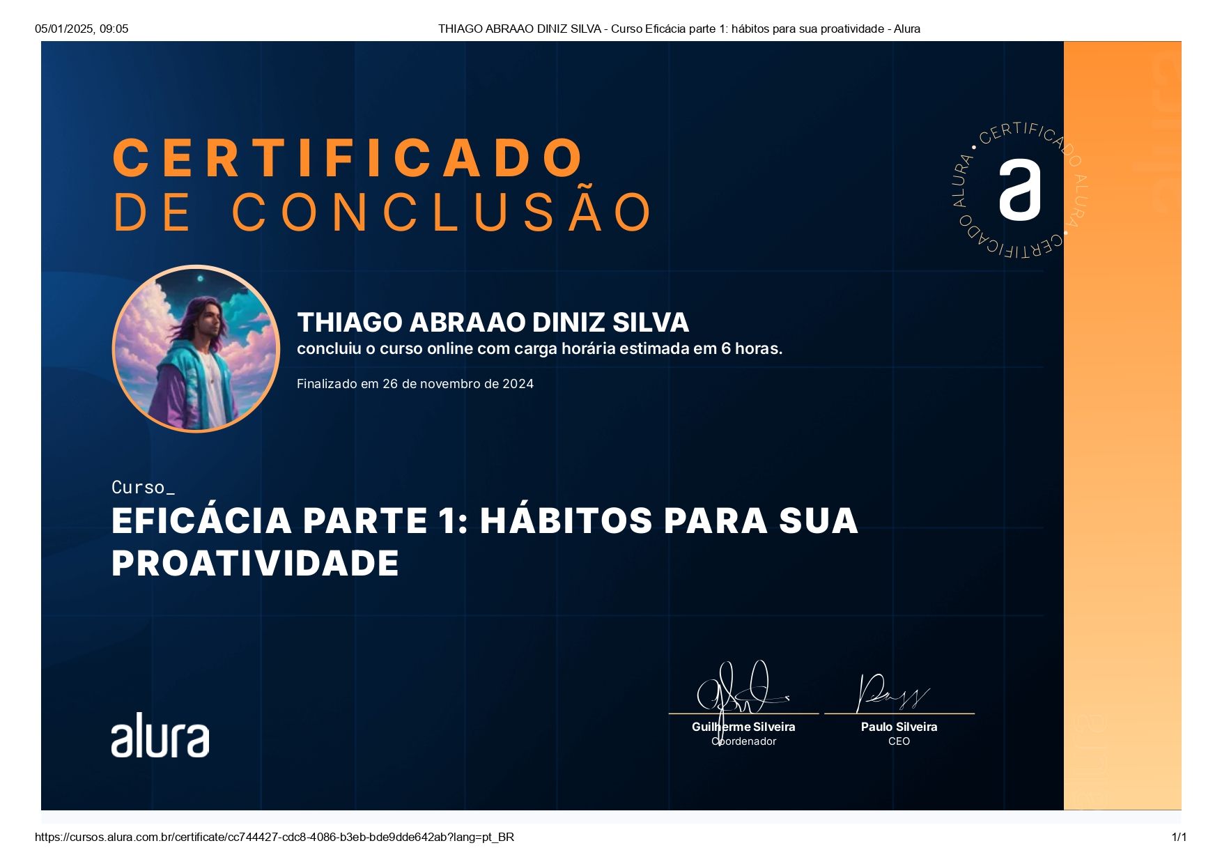 Certificado