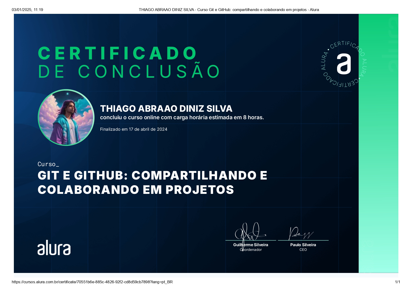 Certificado