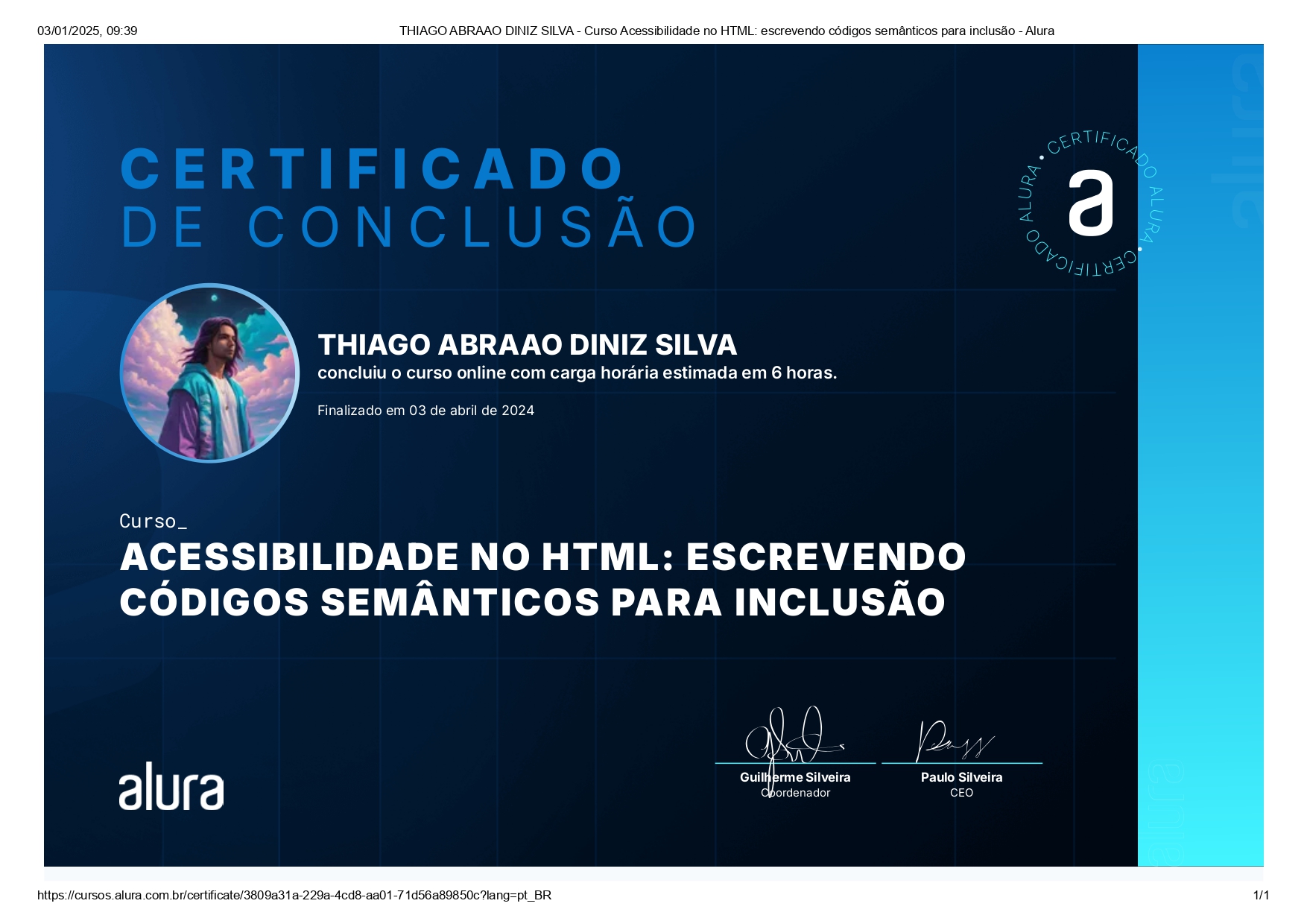 Certificado