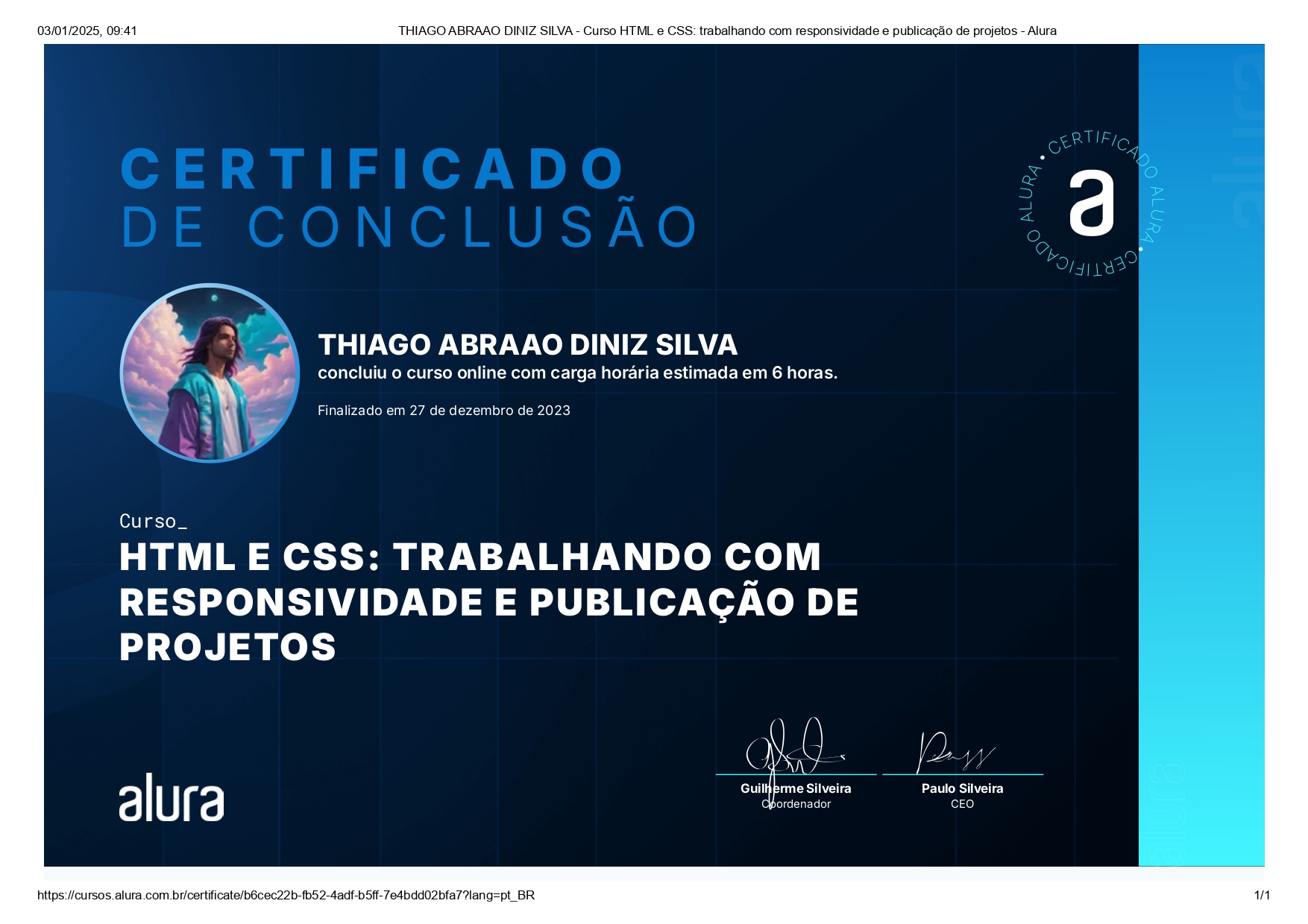 Certificado