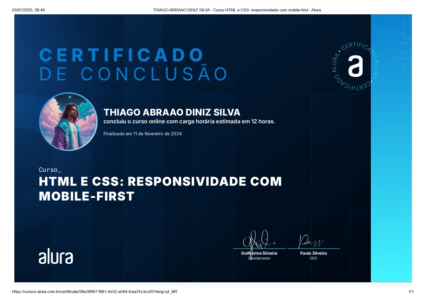 Certificado