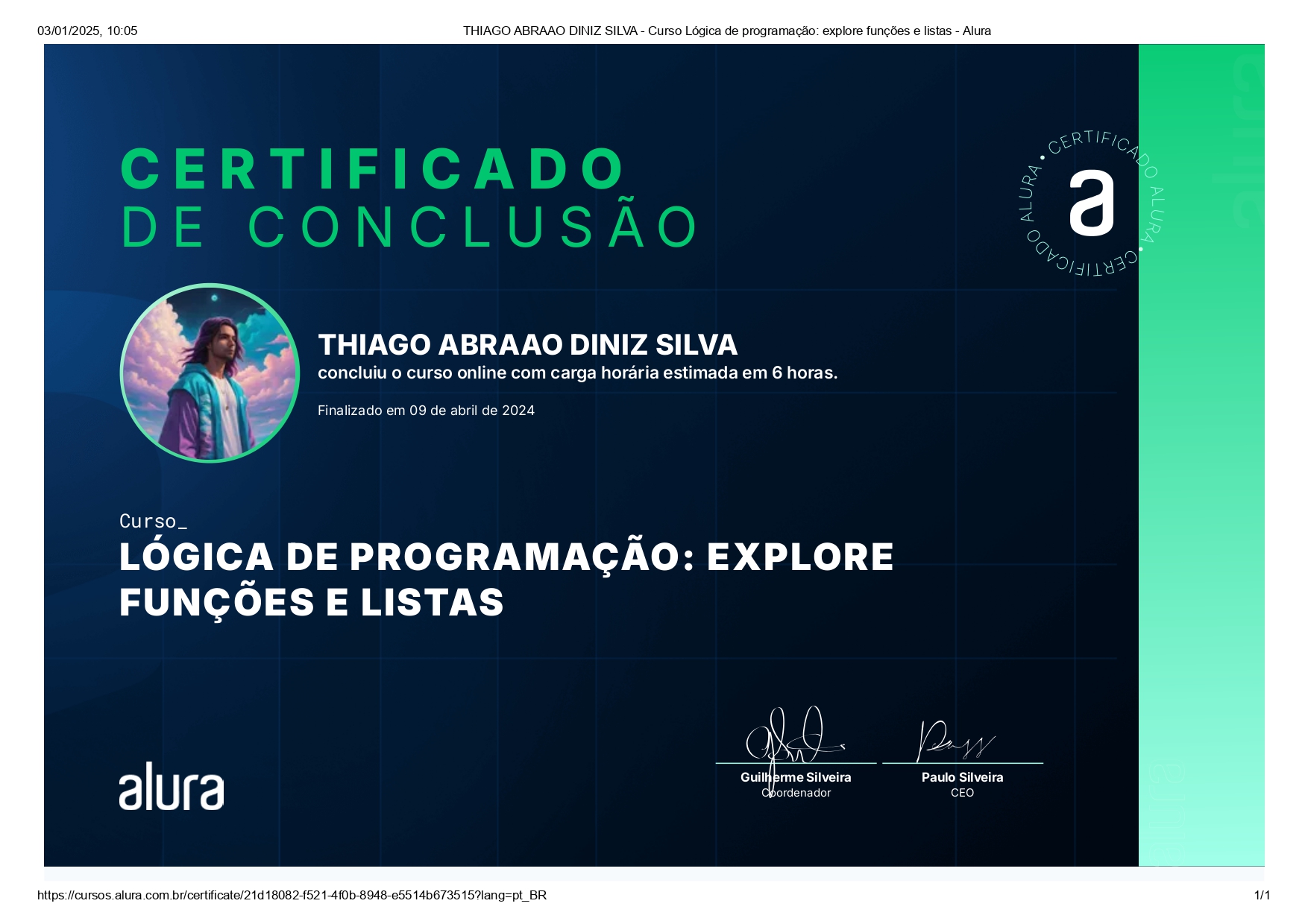 Certificado