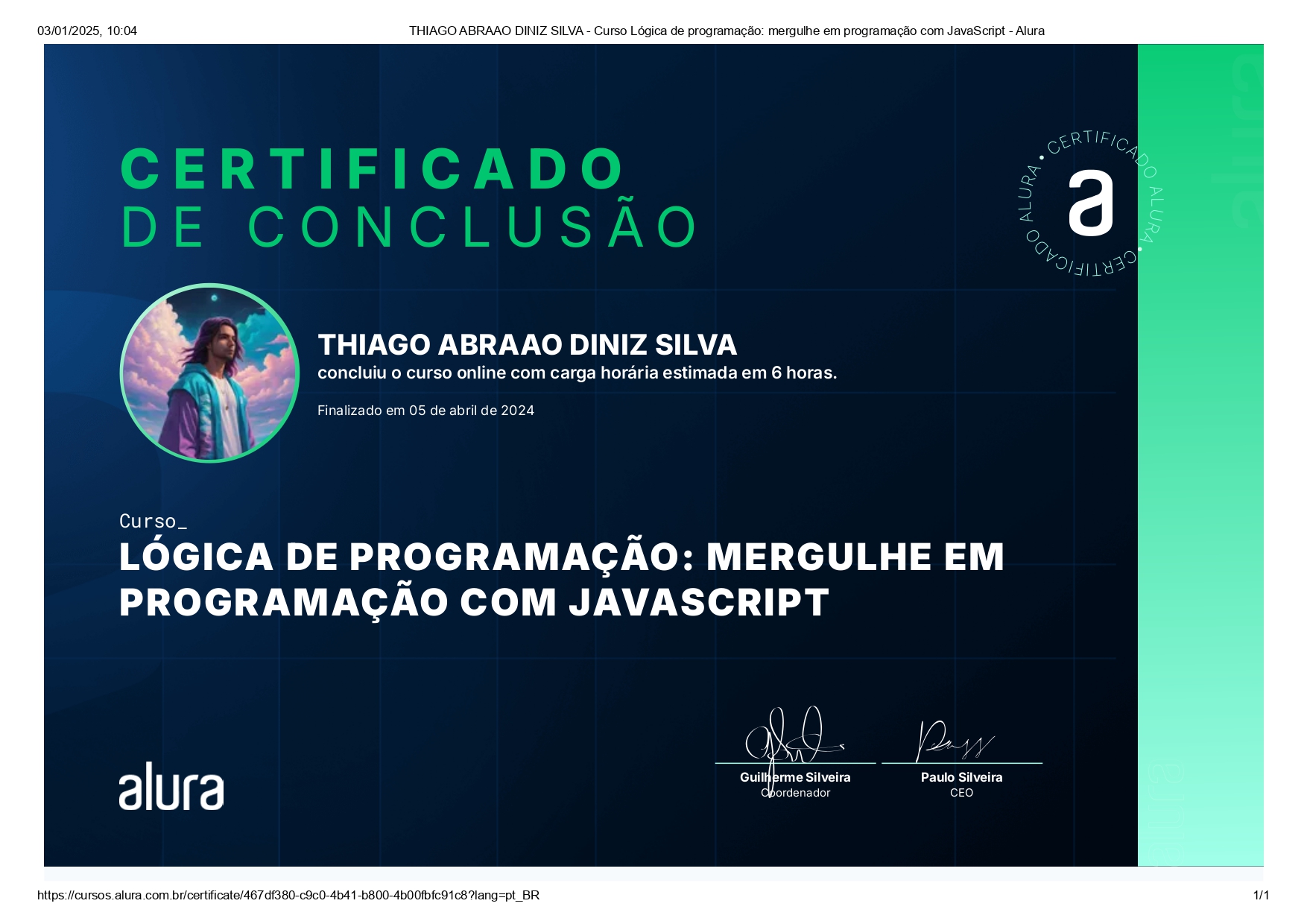 Certificado
