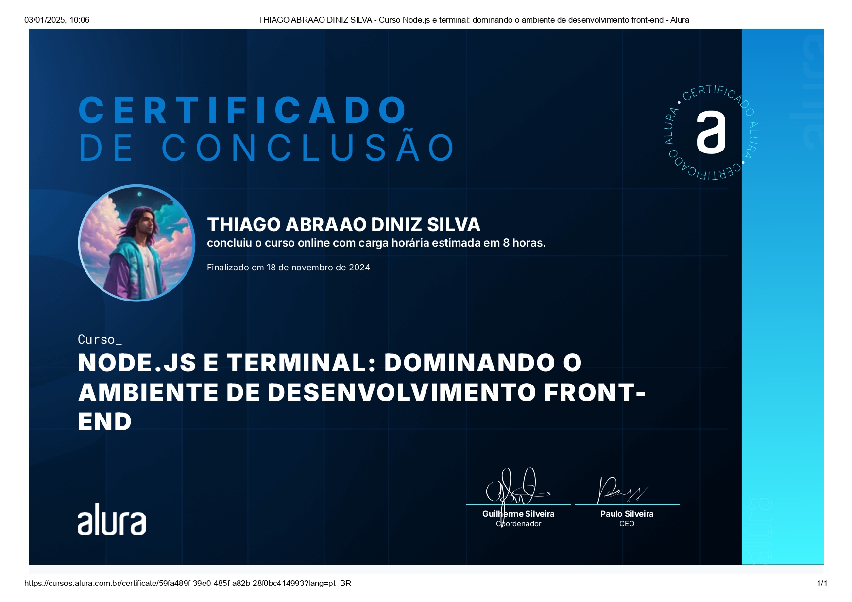 Certificado