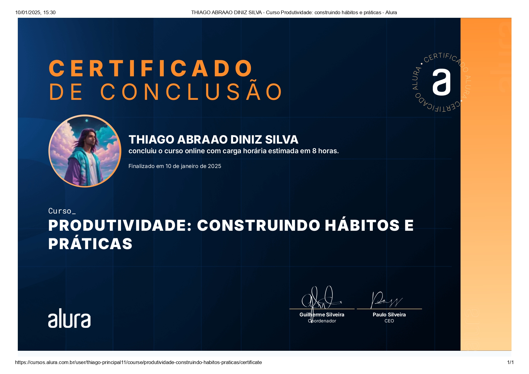 Certificado