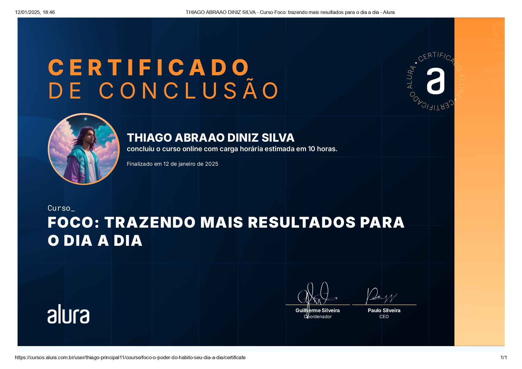 Certificado