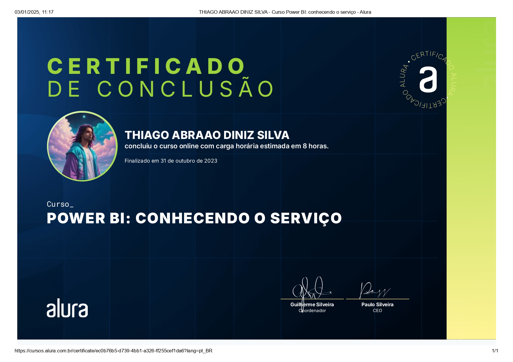 Certificado