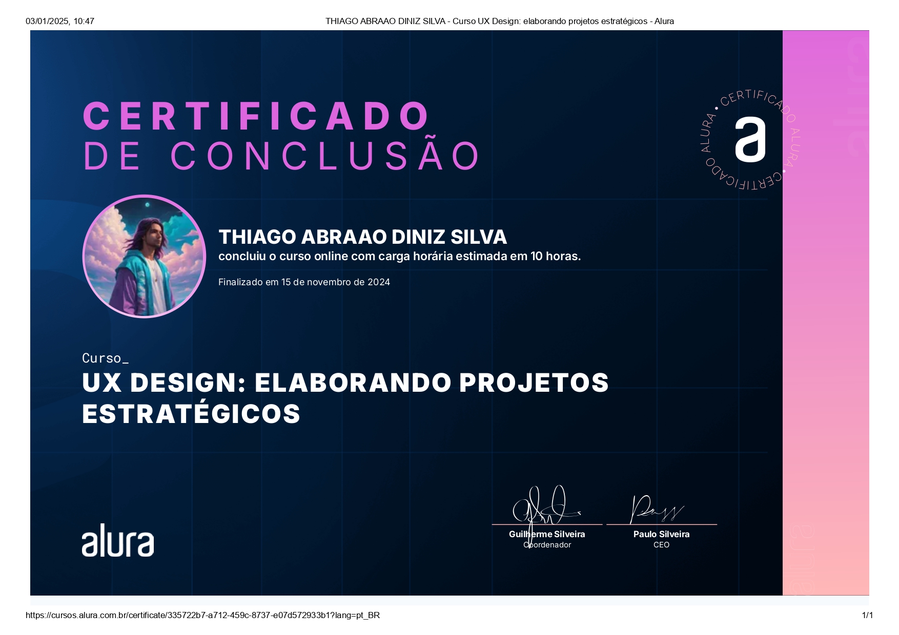Certificado