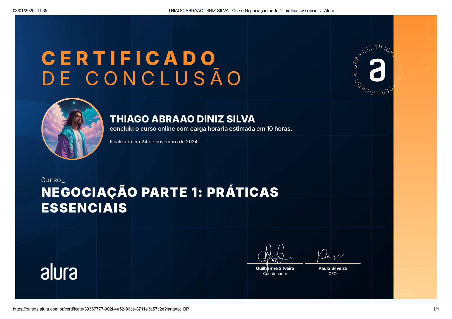 Certificado