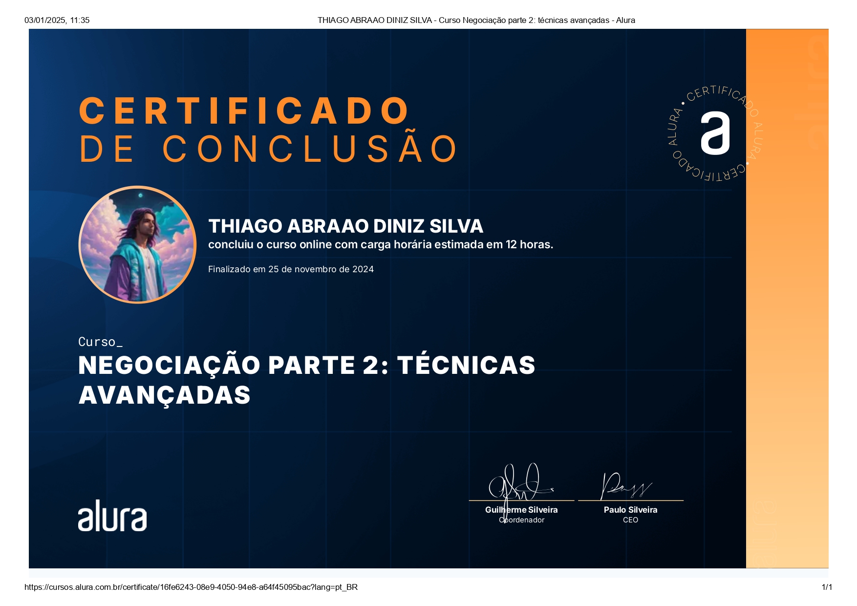 Certificado