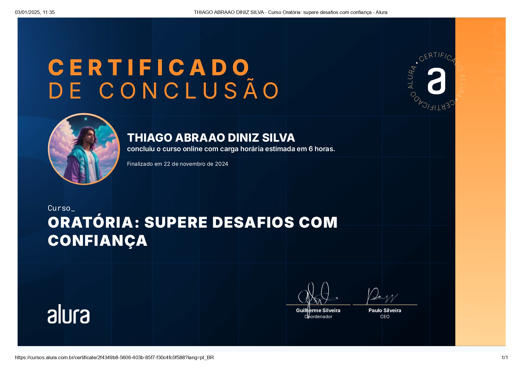 Certificado