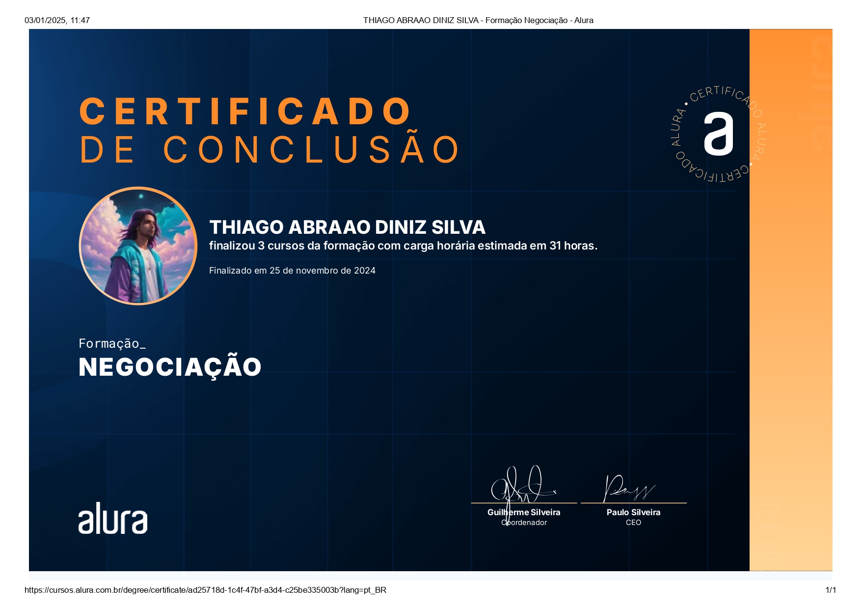Certificado